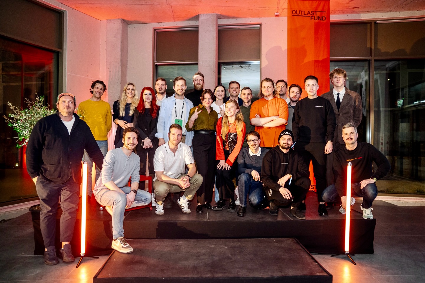 Servo founders at the Shipyard builders cohort event in Riga, Latvia